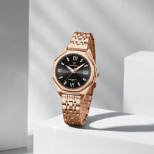 Load image into Gallery viewer, Kissed Sparkling Crystal Marker Ladies Wrist Watch