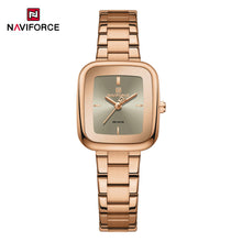 Load image into Gallery viewer, NAVIFORCE Rosewood Luxe ladies's Rose-Gold Watch