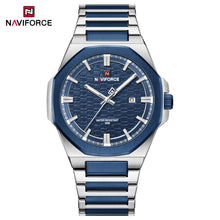 Load image into Gallery viewer, Naviforce 9245 Blue Edition Presense definer Man's Wrist Watch