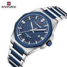 Load image into Gallery viewer, Naviforce 9245 Blue Edition Presense definer Man's Wrist Watch