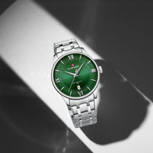 Load image into Gallery viewer, Naviforce 9272 – Emerald Temptation Men’s Stainless Steel Wrist Watch