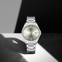Load image into Gallery viewer, NAVIFORCE Silver Prestige Men's Stainless Steel Watch NF9291