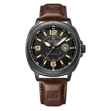 Load image into Gallery viewer, Naviforce 8078 Gold-accented marker Man's wrist watch