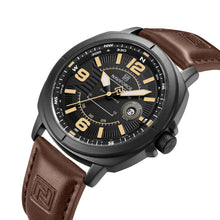 Load image into Gallery viewer, Naviforce 8078 Gold-accented marker Man's wrist watch