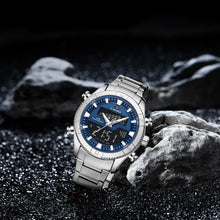 Load image into Gallery viewer, NAVIFORCE Cobalt Commander Men's Digital Analogue Watch