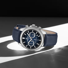Load image into Gallery viewer, NAVIFORCE NF 8082L Midnight Chrono Men's Blue Chronograph Watch