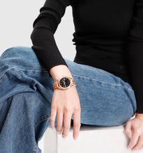 Load image into Gallery viewer, Kissed Sparkling Crystal Marker Ladies Wrist Watch