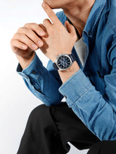 Load image into Gallery viewer, NAVIFORCE NF 8082L Midnight Chrono Men's Blue Chronograph Watch