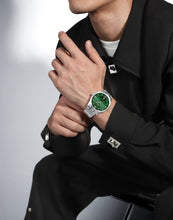 Load image into Gallery viewer, Naviforce 9272 – Emerald Temptation Men’s Stainless Steel Wrist Watch