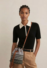 Load image into Gallery viewer, Cultural fit Handmade Bucket Crochet handbag for ladies