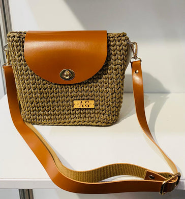 Crochet sling bag