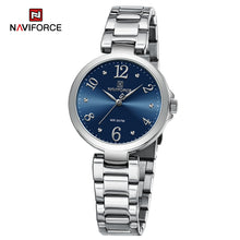 Load image into Gallery viewer, Minimalist Ladies Silver Naviforce NF5031 Ladies WristWatch
