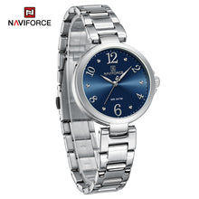 Load image into Gallery viewer, Minimalist Ladies Silver Naviforce NF5031 Ladies WristWatch
