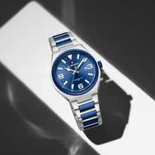 Load image into Gallery viewer, NAVIFORCE NF 9288 Blue Sovereign Men's Blue Dial Watchv
