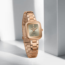 Load image into Gallery viewer, NAVIFORCE Rosewood Luxe ladies's Rose-Gold Watch
