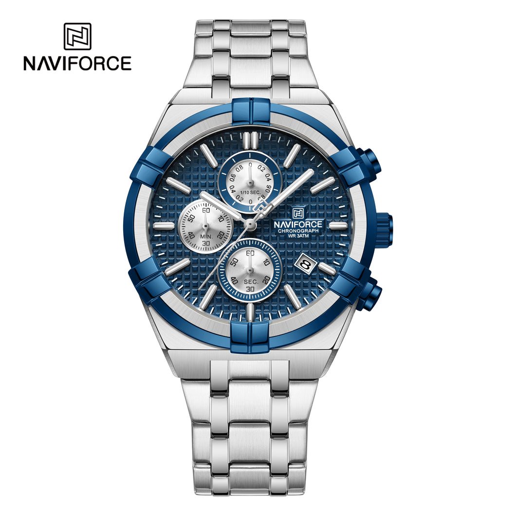 Charming Blue dial Naviforce NF8042 Men's Wrist Watch
