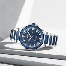 Load image into Gallery viewer, Naviforce 9245 Blue Edition Presense definer Man&#39;s Wrist Watch

