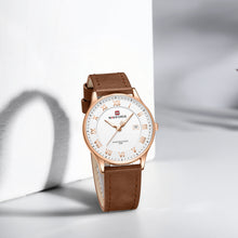 Load image into Gallery viewer, NAVIFORCE NF 9290 Siena Classic Men's Rose Gold Watch

