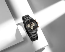Load image into Gallery viewer, Naviforce 8076 – Obsidian Command Chronograph Men’s Wrist Watch
