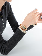 Load image into Gallery viewer, NAVIFORCE Rosewood Luxe ladies's Rose-Gold Watch
