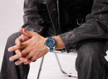 Load image into Gallery viewer, Naviforce 9245 Blue Edition Presense definer Man&#39;s Wrist Watch
