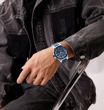 Load image into Gallery viewer, Naviforce 9245 Blue Edition Presense definer Man&#39;s Wrist Watch
