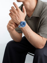 Load image into Gallery viewer, NAVIFORCE NF 9288 Blue Sovereign Men's Blue Dial Watchv
