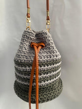 Load image into Gallery viewer, Cultural fit Handmade Bucket Crochet handbag for ladies
