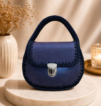 Load image into Gallery viewer, Mini ladies Luxe handmade handbag
